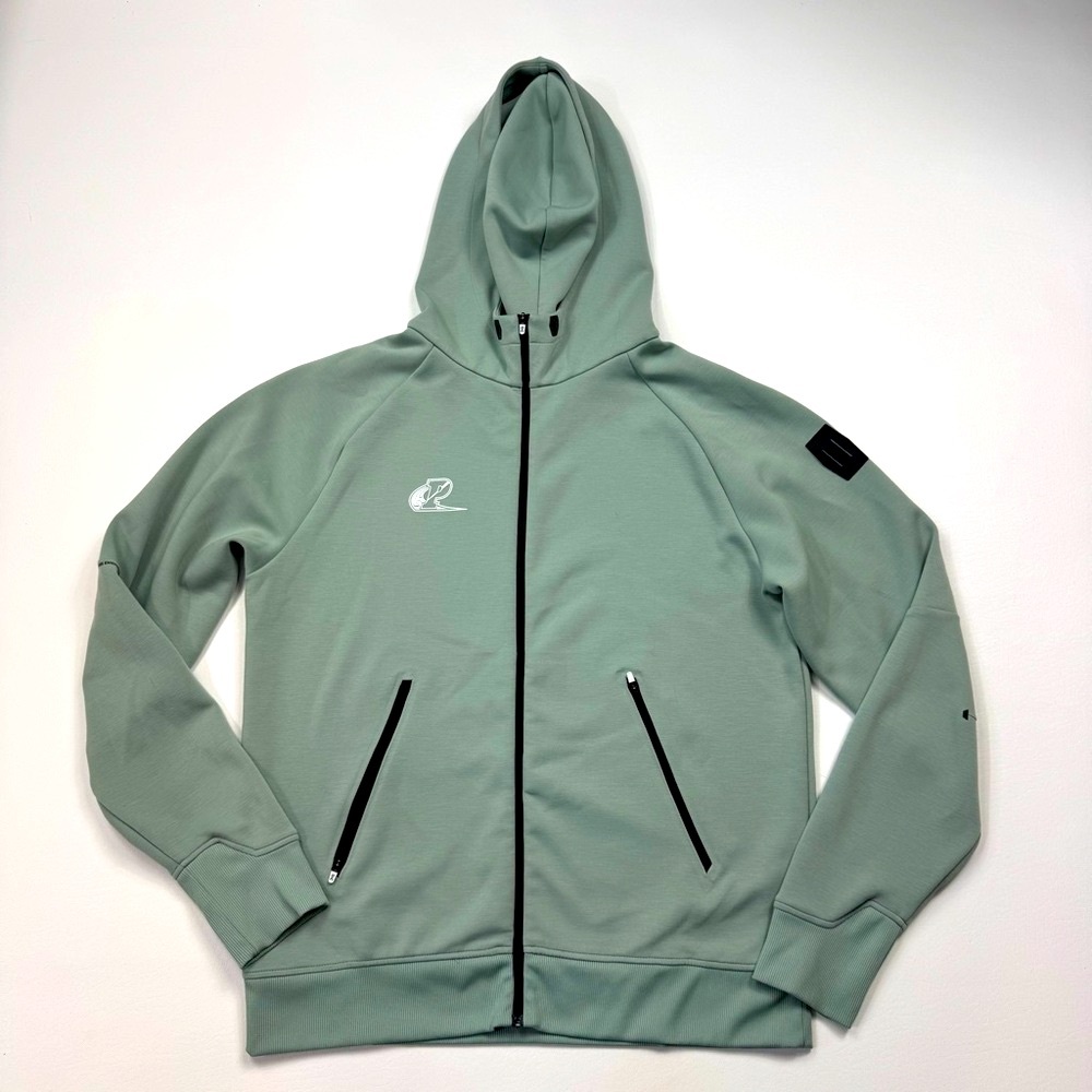 On Running University of Pennsylvania Track Mint Green Full Zip Hoodie  Medium